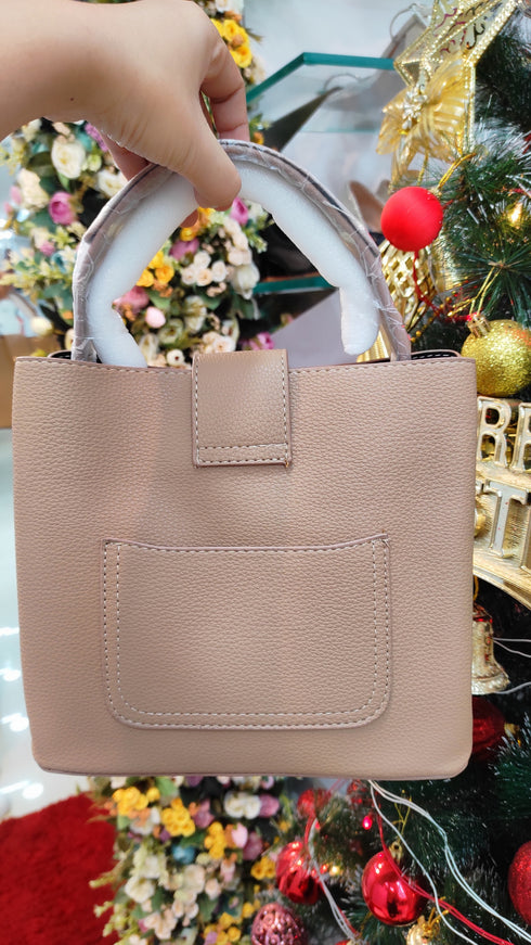 Shoulder Bag with Detachable Strap
